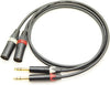 CANARE カナレ L-2T2S TRS(ステレオフォン)-XLR(オス) 2本ペア 変換ケーブル