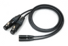 MOGAMI モガミ 2893 XLRメス - Mini（ミニ）XLRオス Blackmagic用 マイクケーブル　2本セット