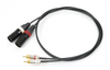 MOGAMI モガミ 2803 XLRオス-RCA 変換ケーブル 2本セット 世界最高の解像度