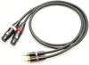 BELDEN 1192A XLR(メス)-RCA 2本ペア 変換ケーブル