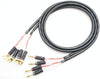 CANARE 4S6G Banana-Y Lug Speaker Cable, Set of 2
