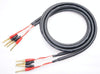 CANARE 4S8G Speaker Cable with Banana Plugs, Set of 2 (For US)