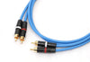 GOTHAM GAC-2PUR RCA Red and White Line 2 Pair Cable [Tellurium Copper, Non-Magnetic High Quality Plug]