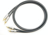 MOGAMI 2549 RCA cable (silver body) set of 2