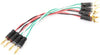 ZONOTONE 1200Q 導体 0.94スケア×2本撚り 4本 19cm スピーカー用ジャンパーケーブル