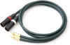 FURUTECH フルテック FA-13S α-導体単線 2本ペア XLRオス - RCA 変換ケーブル