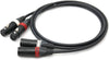 MOGAMI 2549 Red and White Pair XLR Microphone Cable