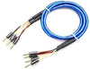 ZONOTONE 6NSP-Granster 5500α Beryllium Copper Gold Plated Speaker Cable with Banana Plugs, Set of 2