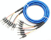 ZONOTONE 6NSP-Granster 5500α Bi-wiring compatible, set of 2, beryllium copper rhodium-plated speaker cables with banana plugs (4-4) 