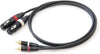 MOGAMI モガミ 2791 XLRメス-RCA 変換ケーブル　赤白ペア