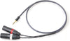 NEUMANN K5x0.14 ノイマン Yケーブル (4.4mm5極オス -XLRオス×2)