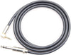 MOGAMI 2549 Audio Conversion Cable 3.5mm Stereo Mini L-Type Phone - 6.3mm TRS Phone