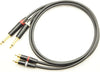 CANARE カナレ L-2T2S TS(モノラルフォン)-RCA 2本ペア変換ケーブル