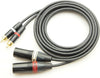 MOGAMI 3106 2-core parallel XLR male to RCA cable