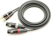 MOGAMI 3106 2-core parallel XLR female to RCA cable