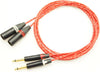 ONKODO 88770 Professional XLR (male) to TS (monaural phone) conversion cable set of 2