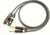 MOGAMI 2549 XLR (female) to TS phone cable, set of 2