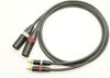 MOGAMI 2549 XLR (male) to RCA cable, set of 2