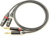 CANARE カナレ L-2T2S XLR(メス)-TRS(ステレオフォン)2本ペア変換ケーブル