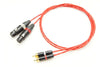 ONKODO 88760 XLR(メス)→RCAケーブル 2本セット