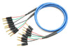 Zonotone AVSP-1200Q Meister bi-wiring compatible, set of 2 speaker cables with banana plugs (4-4)