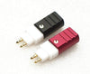 ONKODO IP-101G 24K Gold Plated Sennheiser Modular Plug Red and Black Set of 2