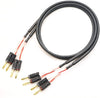 TACHII Tatsuta Tachii T-4S6 Speaker Cable with Banana Plugs, Set of 2
