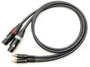 Pro Sound Series! TACHII Tatsuta Tachii TPS7182 XLR Female to RCA Conversion Cable Set of 2