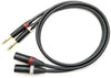 Pro Sound Series! TACHII Tatsuta Tachii TPS7182 TRS Stereo Phone to XLR Male Conversion Cable Set of 2