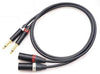 Pro Sound Series! TACHII Tatsuta Tachii TPS7222 TS Phone to XLR Male Conversion Cable Set of 2